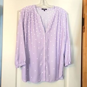 NYDJ Pintuck Blouse